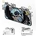 Mobile Game Controller,Zeesean Android / iPhone Game Controller,1 Pair of PUBG Mobile Controller with Elastic Pad,Non-slip,No Need to Remove Phone Case,Upgraded Metal Edition