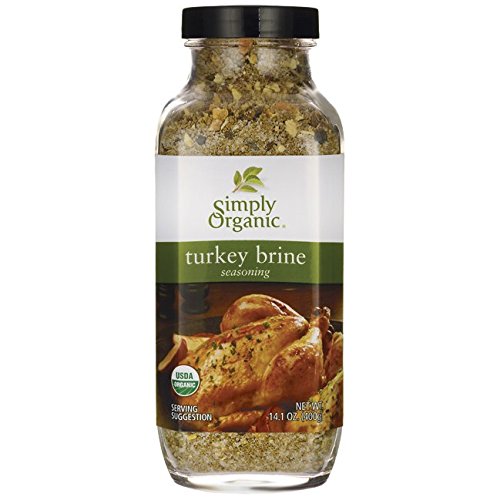 Simply Organic, Turkey Brine Seasoning, 14.1 Oz
