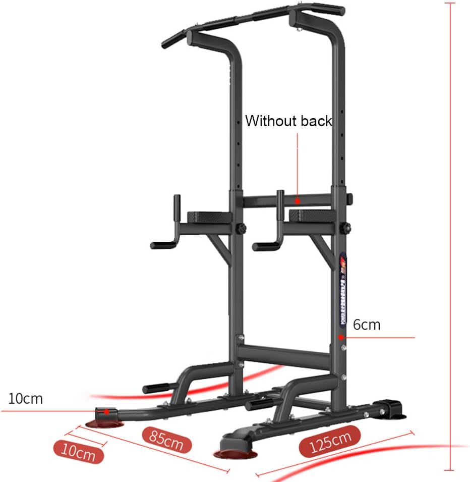 Multifunctional Workout Station, Parallel Dip Station Bars Cross Training Fitness Home Gym Parallettes for Body Weight Workout Calisthenics, Small Size,C