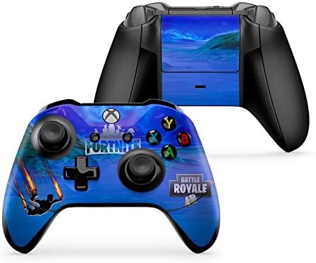 Xbox One X/S Controller Skin - Stormy Sky V2 Flame Trails