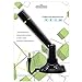 Hitechway Plug and Play Home Studio Adjustable PC/Desktop/Laptop/Notebook Omnidirectional Condenser Microphone Mic with 3.5mm Plug, Ideal for Skype, FaceTime, Microsoft Cortana, LOL, Youtube (Black)