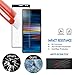 KATIAN for Sony Xperia 10 Plus Screen Protector, 3D Full Coverage Protector [Anti-Scratch] [Anti-Fingerprint] [No-Bubble], 9H Hardness Tempered Glass Film for Sony Xperia 10 Plus [Black]