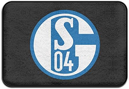 MSKOOK FC Schalke 04 Doormats / Entrance Rug Floor Mats Doormats