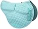 ECP Equine Comfort Products All-Purpose Contoured Correction Saddle Pad with Adjustable Memory Foam Inserts for Custom Support, Non-Slip, Shock Absorbing, 22” Spine, 19.5” Drop