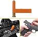 Ultimate Arms Gear .22 Rimfire Pistol Handgun Rifle Empty Chamber Ejectable Safety Flag Load Indicator Device Polymer & Brass Bottom Orange Dummy Ammunition Ammo Shell Round with Lanyard String Loop Hole to Attach onto Rife Pistol Handgun