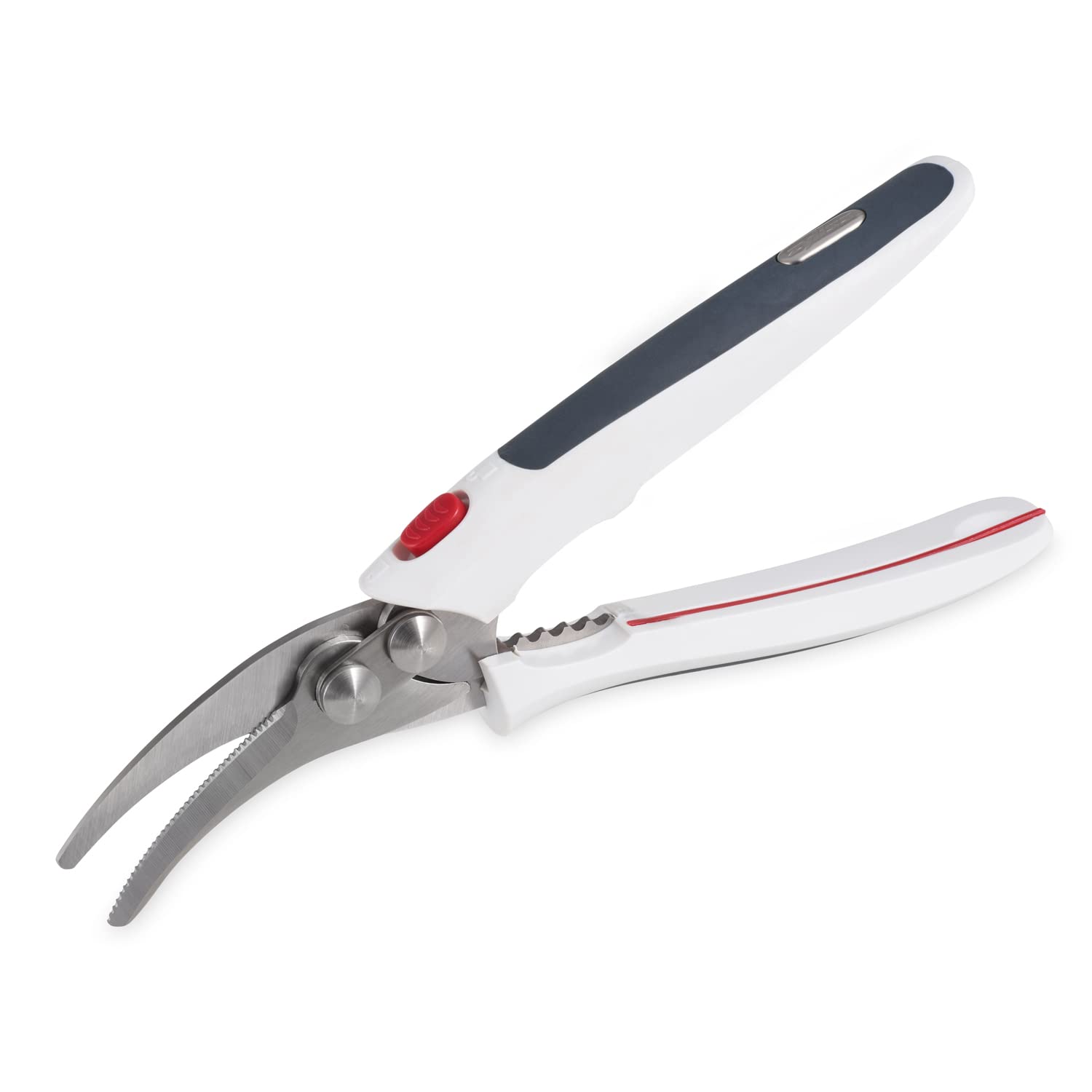 Zyliss E910039 Shellfish Shears, 22cm, Plastic/Stainless Steel, Multifunctional Shears for Removeing Lobster/Crab Shells, Dishwasher Safe