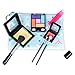 Tokia Pretend Play Makeup Kit for Girls with Cosmetic Bag(Candy Green)