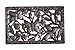 Decorative Butterfly Plaque, Wall Hanging Artwork from Haiti, Handmade from Recycled Steel Barrels, 11 x 17 Inches