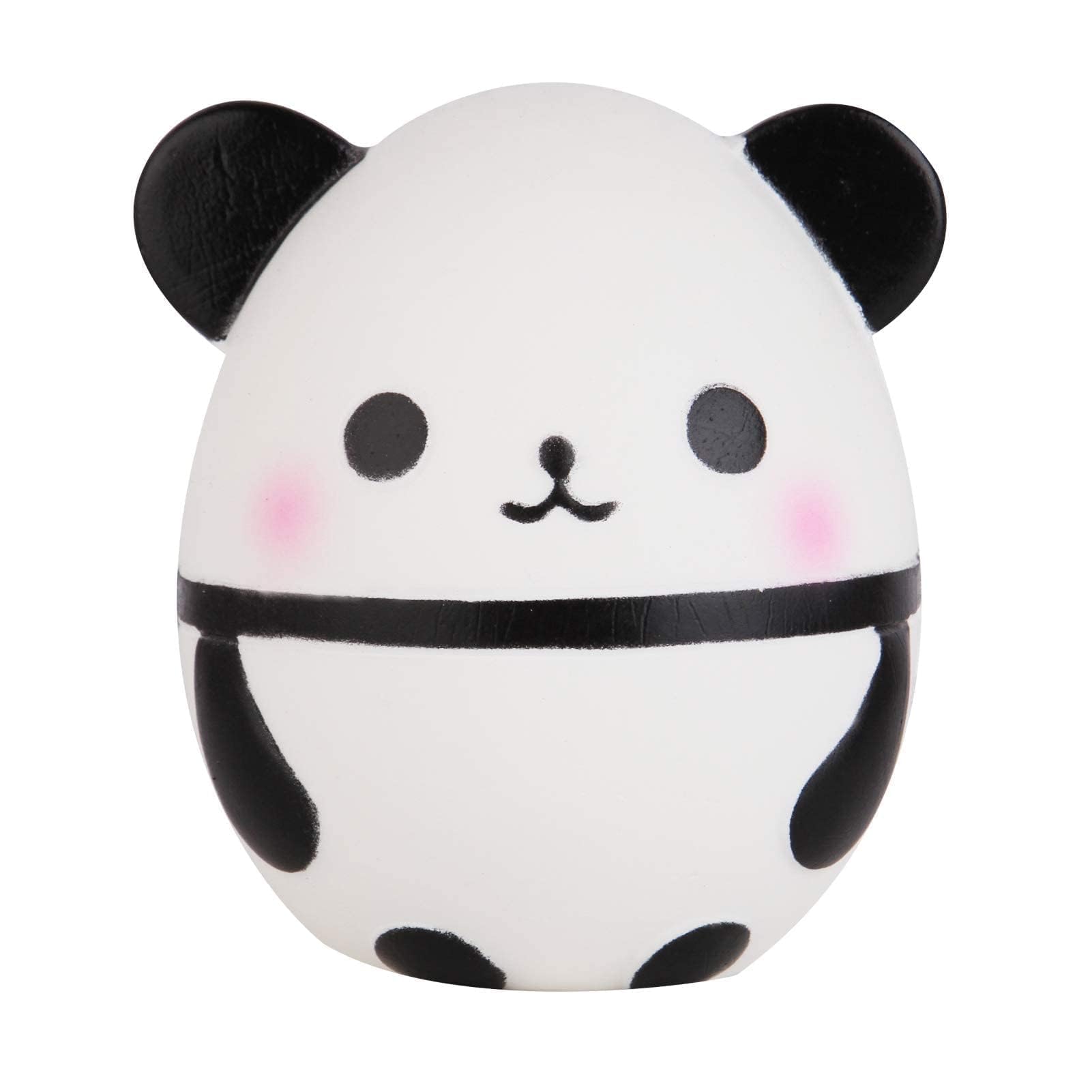Anboor Squishies Panda Egg Mini Kawaii Slow Rising Squishies Squeeze Animal Toys Stress Relief Soft Gift Collection White — image 1