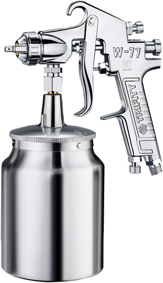 Handheld Paint Gun, Paint Sprayer, Flow Regulation, Spray