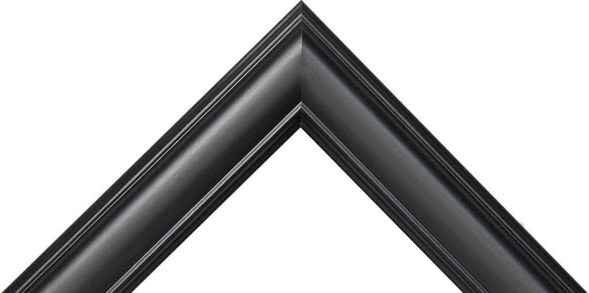 Satin Black Picture Frame, Great for 3/4" Canvas