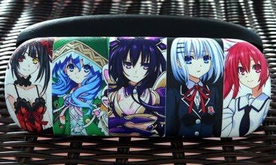 Anime Date A Live Myopia Compression Glasses Case Eyeglasses Case (C)