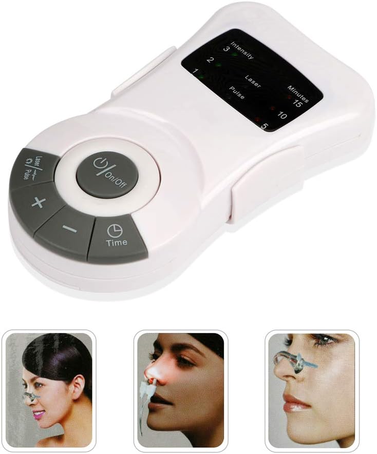 Upgrade Low Frequency 2 in 1 Rhinitis Anti-Snore Anti-Allergy Treatment Device,Relief Pain,Portable Gift for Home Health Nose Care