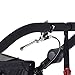 BOB Revolution PRO Jogging Stroller - Up to 75 Pounds - UPF 50+ Canopy - Easy Fold - Adjustable Handlebar with Hand Brake , Lagoon