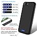 iPhone 8 / 7 Battery Case, AexPower 4500mAh Extended iPhone 7 8 Battery Portable Protective Charging Case for iPhone 7, iPhone 8 (4.7”) Charger Case Pack Juice Power Bank -Black