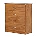 South Shore Libra 4-Drawer Chest, Country Pine