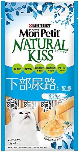 Amazon モンプチ 猫用おやつ ナチュラルキッス 下部尿路に配慮 まぐろ入りまぐろゼリー 10g X 4本 5袋 まとめ買い モンプチ お菓子 スナック 通販