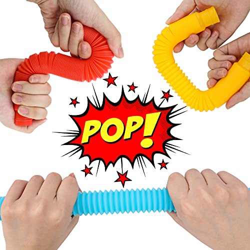 iCool Newest Sensory Fidget Toy Set with Flippy Chain Toy, Snappers Toy