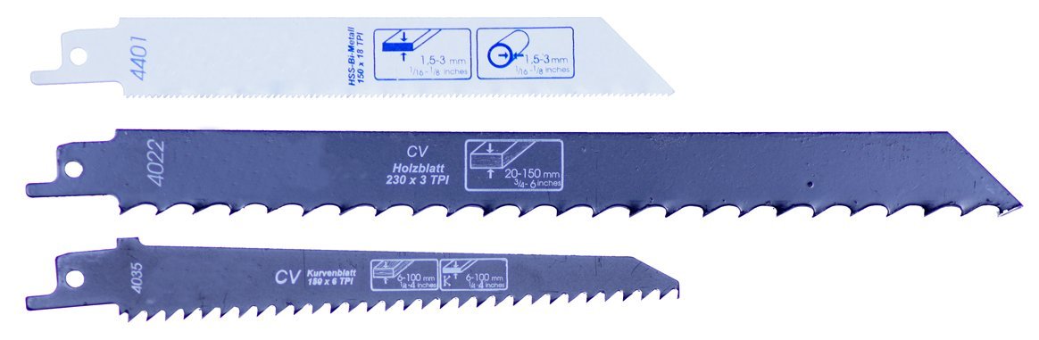 Connex COM330350 Universal Hole Saw Blade - Grey (3 Pieces)