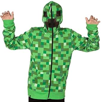 minecraft reversible hoodie