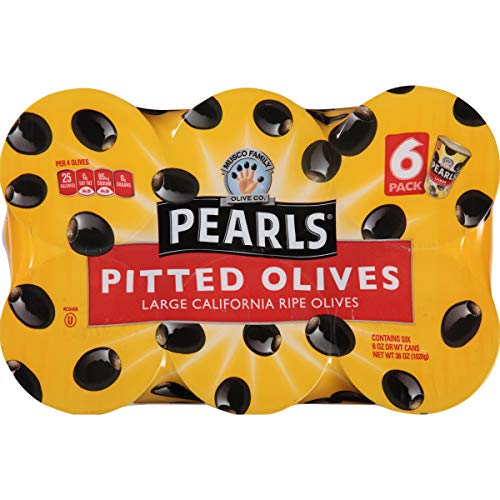 Pearls Black Olives - 6 Cans (6 oz each) - Image 13