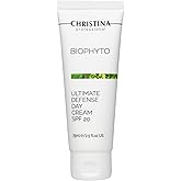 Christina Bio Phyto Ultimate Defense Day Cream Moisturizer with SPF 20-75 ml - Broad Spectrum UVA/UVB Protection Facial Moisturizer with Hyaluronic Acid & Vitamin B12- For Normal & Combination Skin