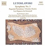 SYMPHONY 3 / PAGANINI VARIATIONS / PAROLES TISSEES image