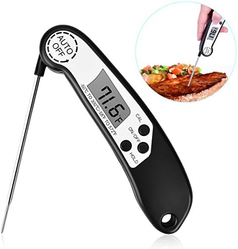 Cooking Thermometer for Milk &amp; Oil &amp; BBQ &amp; Roast Meat &amp; Toast - Kitchen Thermometer with Ultra-high Precision,Large Display,Fast Reading,Food Thermometer Mother's Best Gift