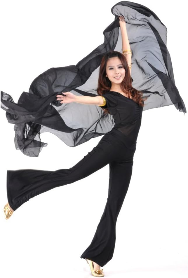 Loveble Belly Dance Dancing Costume Dress Chiffon Shawl Veil Scarves