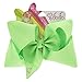 JoJo Siwa Large Hair Bow for Girl's, Neon Green