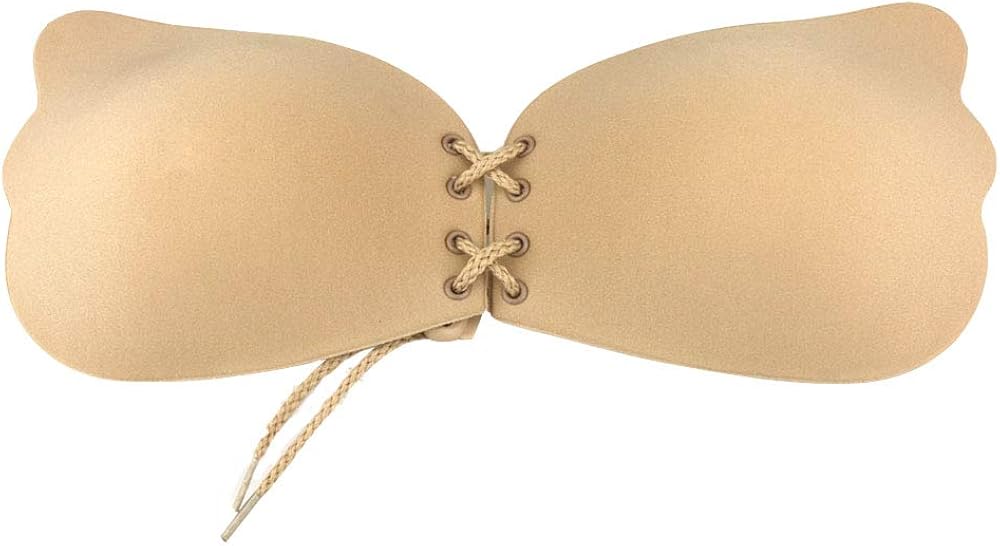 Sticky Bra Strapless Backless Bra, Lansa Cindy Invisible Self Adhesive