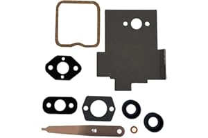 Engine Gasket Kit 9PCS for FS90 FS110 HL100 HT101 KM90, Longlasting Heat-Resistant Material Withstands High Pressure, Leak-Pr