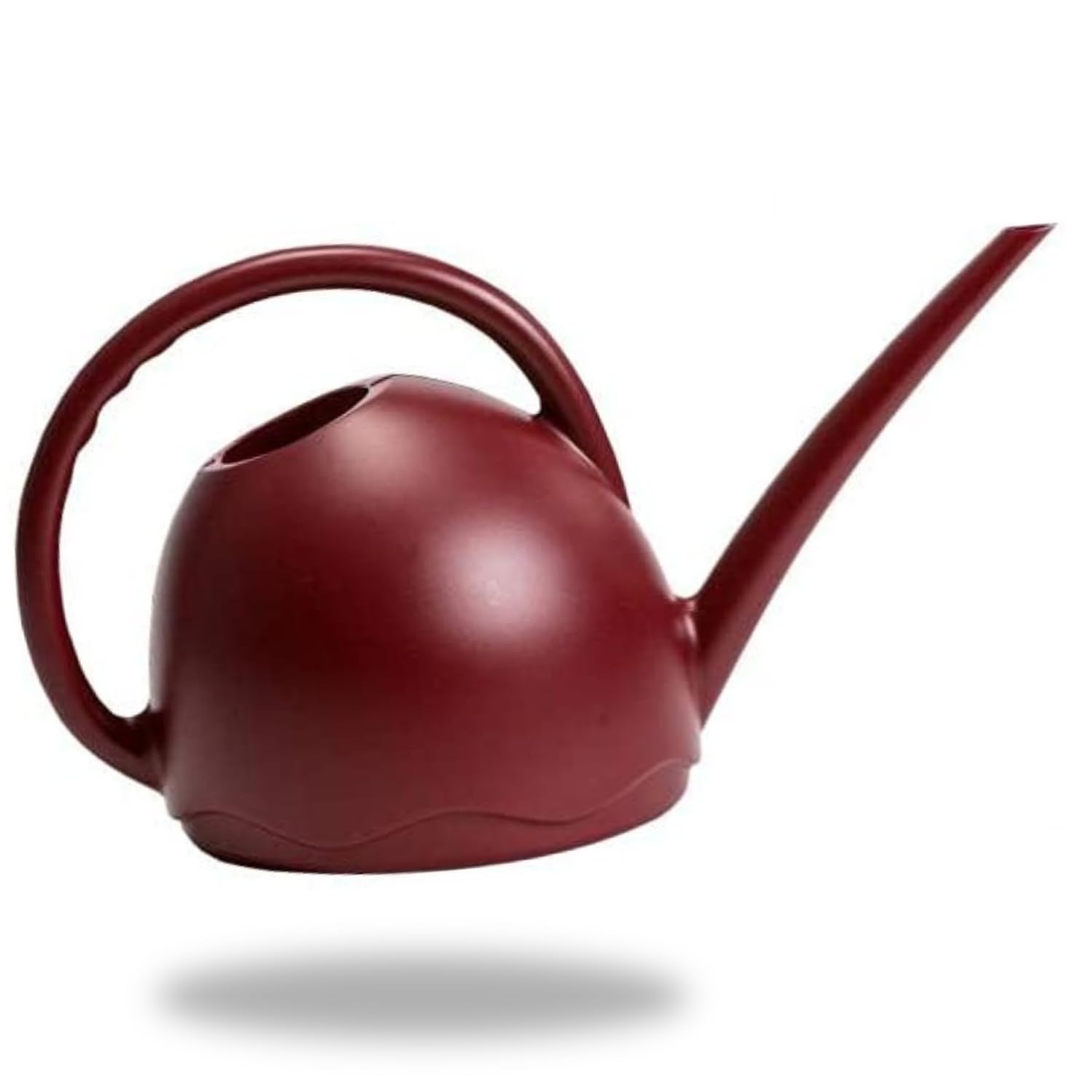 Watering Can Medusa 1,8 Liter - Small Watering Can for Indoor and Outdoor Plants - Plastic House Plant Water Can, Burgundy