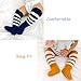 Joylish 5 Pairs Baby Knee High Socks for Girls Boys - Unisex Newborn Stockings Cotton (S: 0-12M)