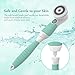 Facial Brush, USpicy Face And Body Electric Cleansing Brush with 4 Detachable Brush Heads, an Extra-Long Handle for Hard-to-Reach Areas and 2 Speed Settings IPX6 Waterproof, Medical Silicone Bristles