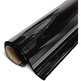 Siser EasyWeed Heat Transfer Vinyl 11.8" x 5ft Roll (Black) - - Compatible, Cricut, Silhouette and Other Craft/Professional C