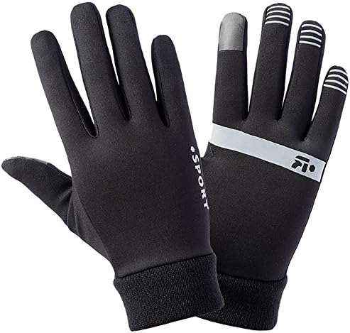 Keepax Winter Warm Gloves Touch Screen Gloves Driving Gloves Cycling Gloves for Men Women (L)