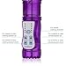 LEPO Large Rechargeable Thrusting and Rotating Rabbit Vibrator Clit Stimulation Sex Toys for Women, 10 inches & Waterproof, Valentine's Day Gift, Purple