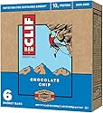 CLIF BAR - Energy Bar - Chocolate Chip - (2.4 Ounce Protein Bar, 6 Count)