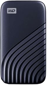 WD My Passport SSD 1TB Portable External SSD USB 3.2 Gen 2 Midnight Blue view 5