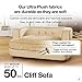 Enchanted Home Pet Cliff Bed Ultra Plush Pet Bed, 34.5” L by 22.5” W, Grey