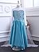 ReliBeauty Girls' Princess Elsa Fancy Dress Costume (3T, Sky Blue)
