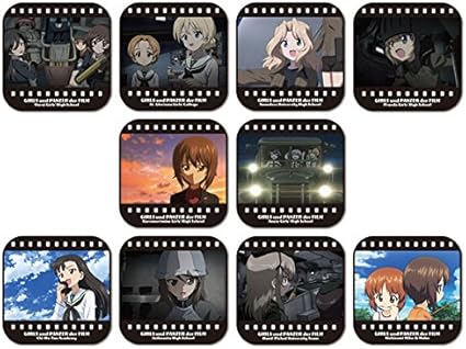Girls Und Panzer Der Film Mini Towel Assorted Miho Nishizumi Saori Takebe Hana Isuzu Yukari Akiyama Mako Reizei Maho Nishizumi Erika Itsumi Kinuyo Nishi Mika Alice Shimada Toys Games
