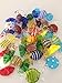 Brccee AC 20pcs Vintage Murano Glass Sweets Wedding Xmas Party Candy Decorations Gift