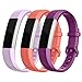 UMTELE For Fitbit Alta Bands, Soft Replacement Wristband with Metal Buckle Clasp for Fitbit Alta Smart Fitness Tracker