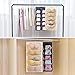 Closet & Door Hanging Organizer with Rotating Metal Hanger, Mesh Pockets and Dual Sided Wall Shelf Wardrobe Storage Bags for Bra Sock Shoe Jewelry Gadget