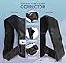 Dr Posture Posture Corrector for Women and Men - Adjustable Back Brace Corrects Smart Phone and Computer-Related Posture Problems - Spinal Support for Neck, Back and Shoulder Pain (M/L) (36