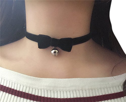 thumbnail image 2 of TISDA Gothic Rivet Leather Choker - Spiked Heart Necklace Collar, Punk Vintage Style 2 of 14