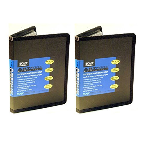 Itoya 8 x 10" Art Profolio Evolution Presentation & Display Book (2)