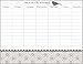 Lace Bird Magnetic Weekly Calendar Pad with Scripture